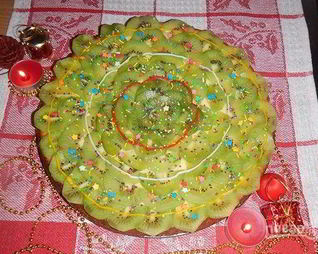 Чизкейк новогодний рождественский