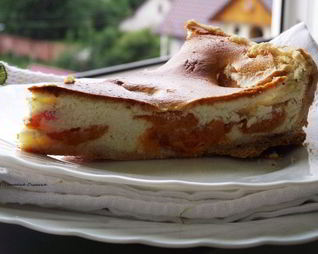 Чизкейк с абрикосами