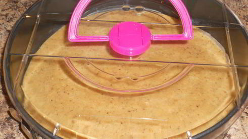 чизкейк с фруктами и желе