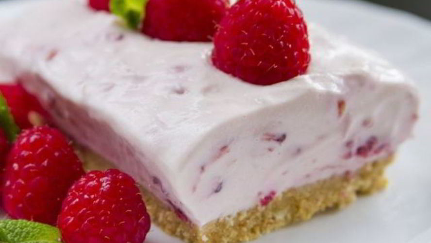 Рецепт чизкейка с малиной