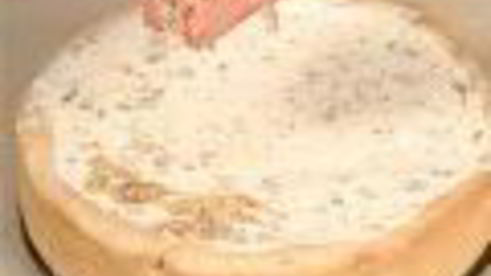 чизкейк с миндальным пралине