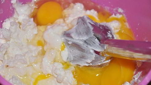 чизкейк с шоколадной начинкой