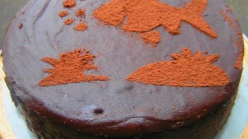 чизкейк с шоколадом и черносливом