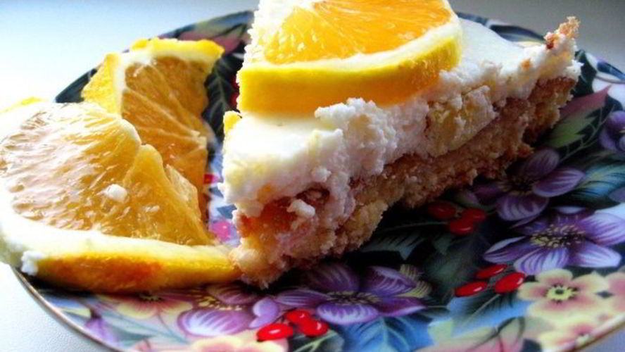 Рецепт чизкейка с сыром лабне и апельсинами