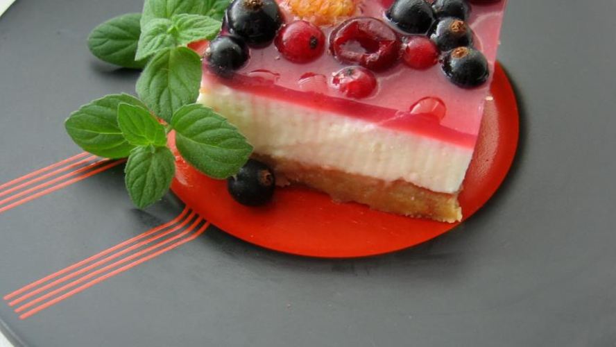 Рецепт чизкейка с ягодами