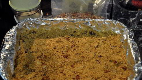 карамельно-пекановый чизкейк