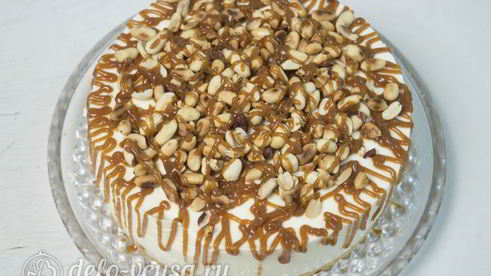 карамельный чизкейк без выпечки