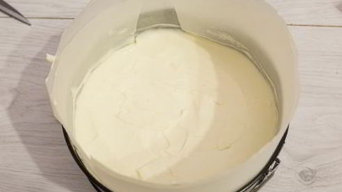 холодный вишневый чизкейк