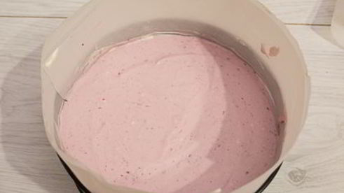 холодный вишневый чизкейк