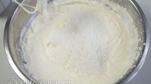 кокосовый чизкейк