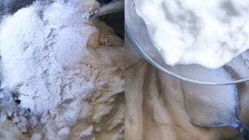 летний чизкейк с рикоттой и голубикой без выпечки