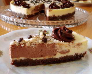 Мраморный чизкейк