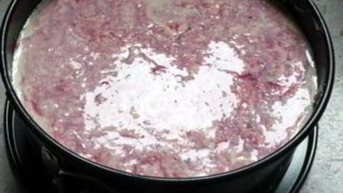 вишневый чизкейк с ароматом корицы