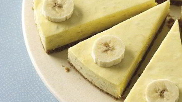 Рецепт Яблочно-бананового чизкейк без запекания