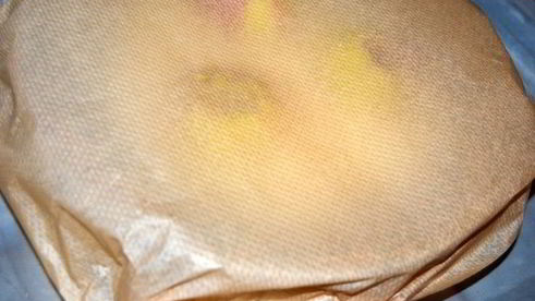 яблочно-маковый чизкейк