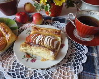 Французские слойки к завтраку