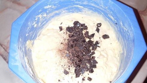 апельсиновый кекс большой