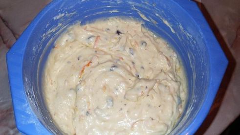 апельсиновый кекс большой