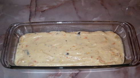 апельсиновый кекс большой