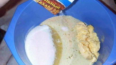 апельсиновый кекс большой