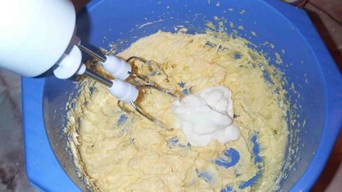 апельсиновый кекс большой