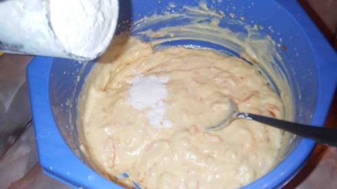 апельсиновый кекс большой