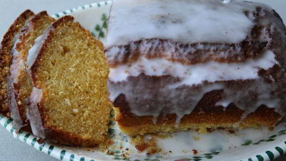 Рецепт Апельсинового кекса с миндалем и кокосом