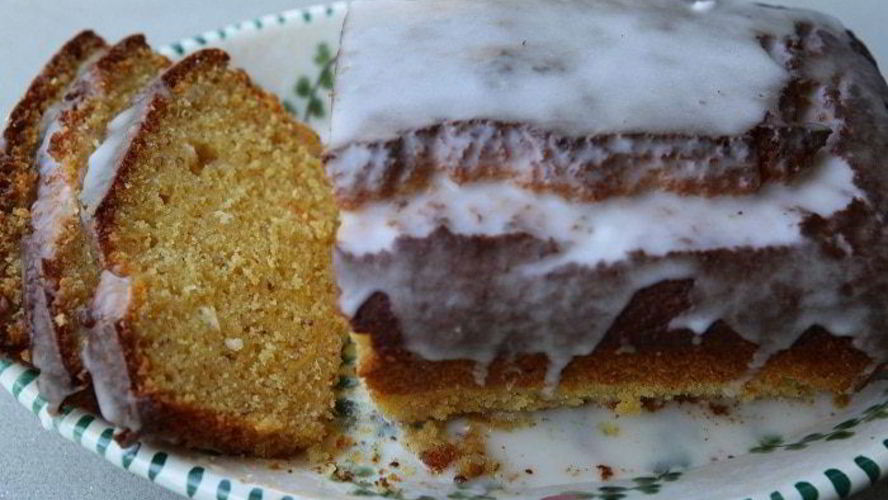 Рецепт апельсинового кекса с миндалем и кокосом