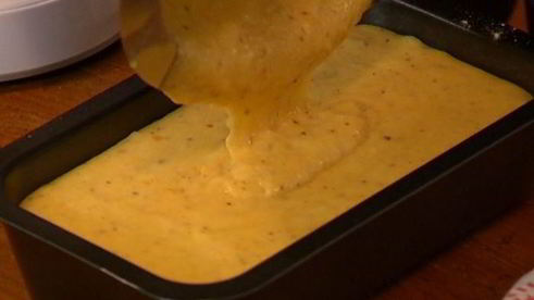 апельсиновый кекс с миндалем и кокосом