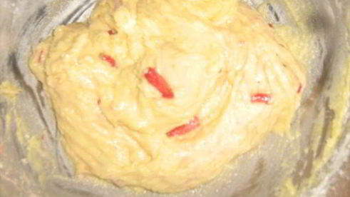 йогуртно-клубничные кексы