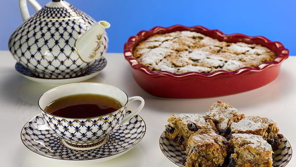 Рецепт Кекса Мазурка с сухофруктами и орехами