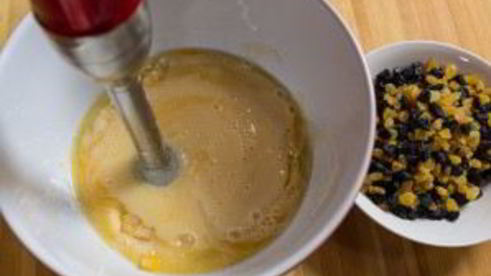 кекс мазурка с сухофруктами и орехами