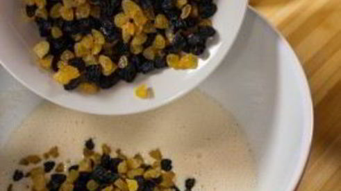 кекс мазурка с сухофруктами и орехами