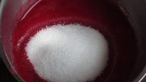 кекс с малиновым сердечком