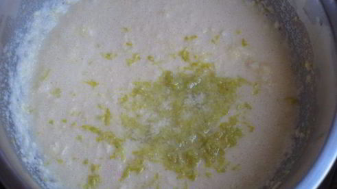 кекс с малиновым сердечком