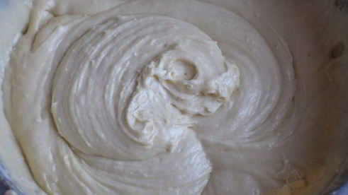 кекс с малиновым сердечком