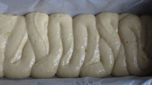 кекс с малиновым сердечком