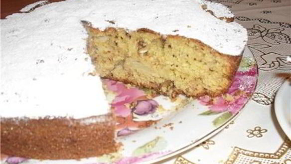 Рецепт Кекса с яблоками