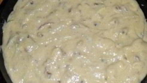 кекс с яблоками