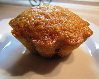 Кексы апельсиновые с медом и курагой