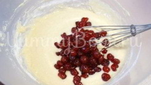 кексы с сушеной вишней