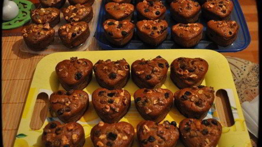 Рецепт кексов с вишневым соком