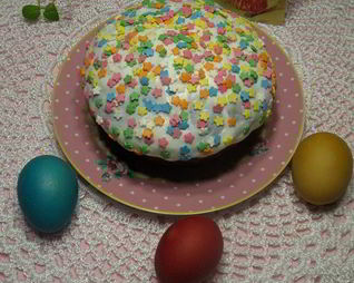 Кулич-кекс с корицей