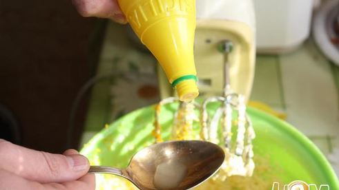 лимонно-апельсиновый кекс с ягодами