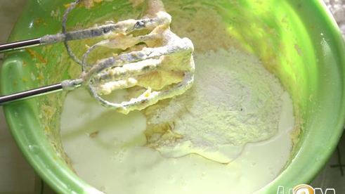 лимонно-апельсиновый кекс с ягодами