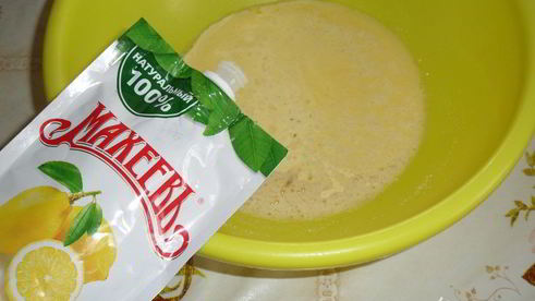 лимонные кексы заснеженный лимон