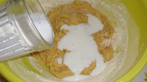 лимонные кексы заснеженный лимон