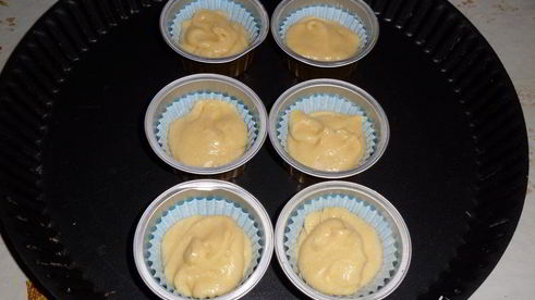 лимонные кексы заснеженный лимон