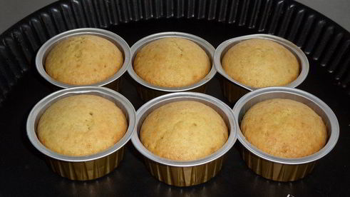 лимонные кексы заснеженный лимон