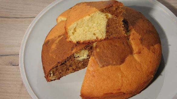 Рецепт Мраморного кофейного кекса